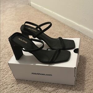 ALDO Black Women's Heeled Sandals
